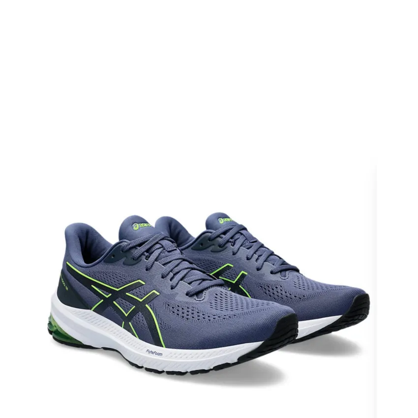 ASICS SNEAKERS GT1000 12 1011B631-403 BLU- ELETRIC LIME