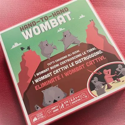 Asmodee - Hand to Hand Wombat - Gioco da Tavolo