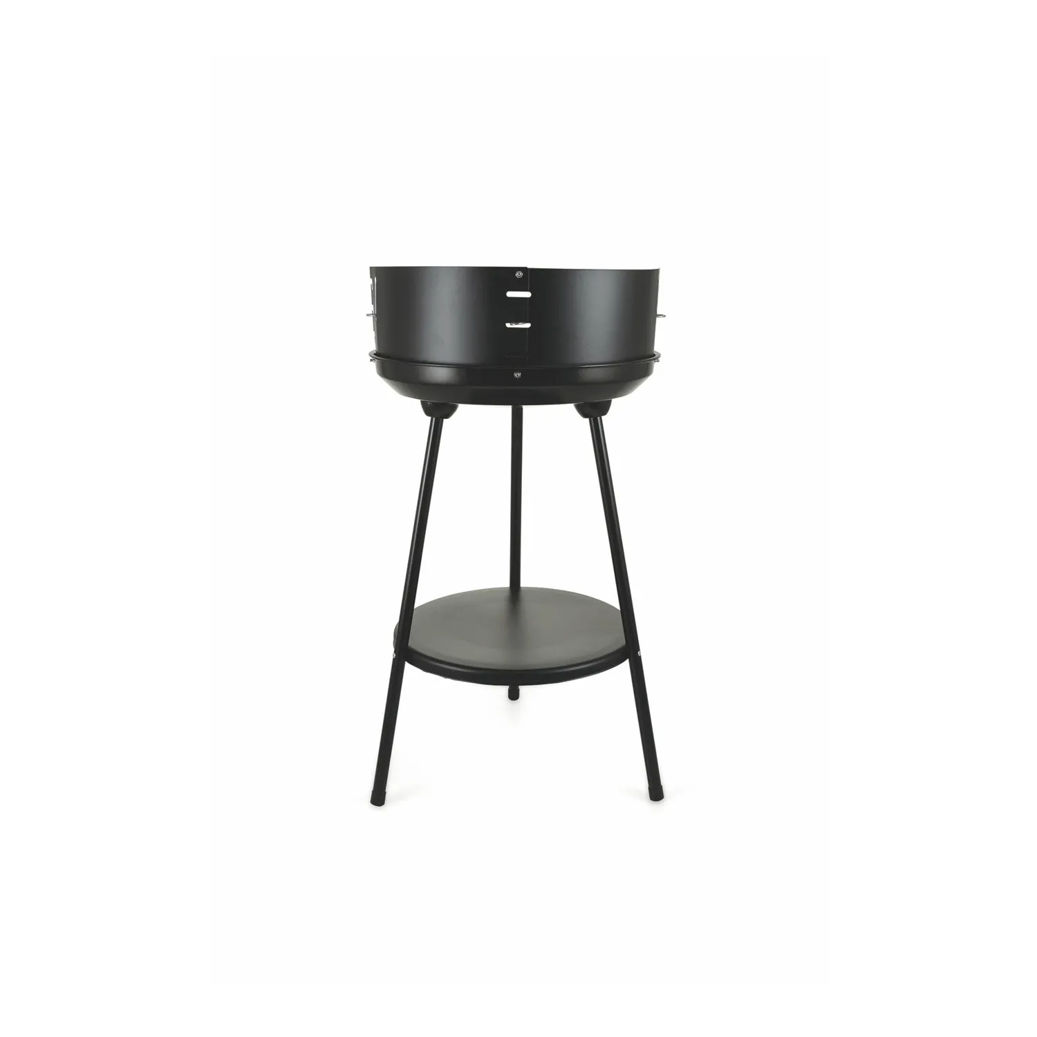 Barbecue Tondo Con Griglia 39cm 44x76x76cm