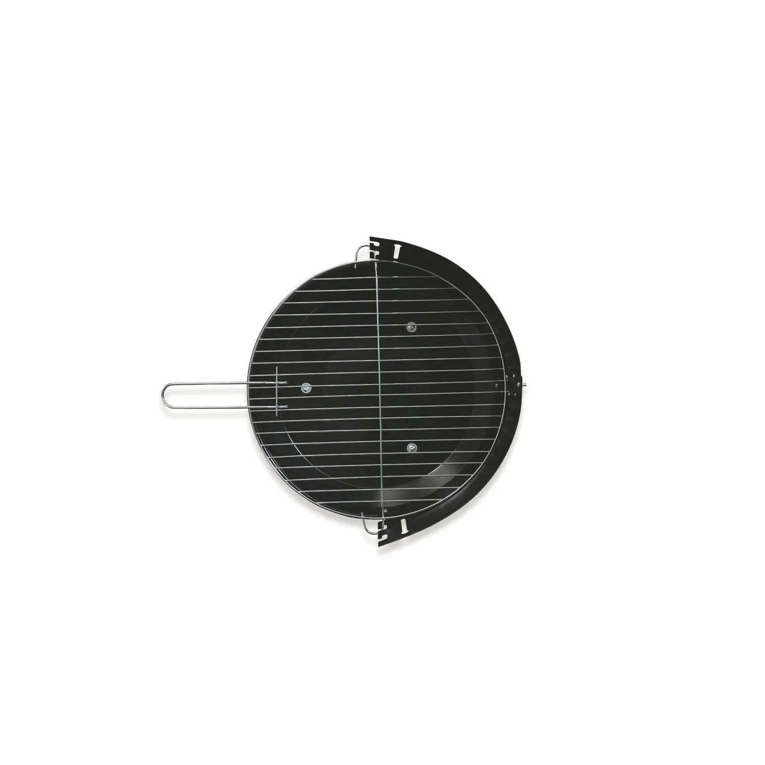 Barbecue Tondo Con Griglia 39cm 44x76x76cm