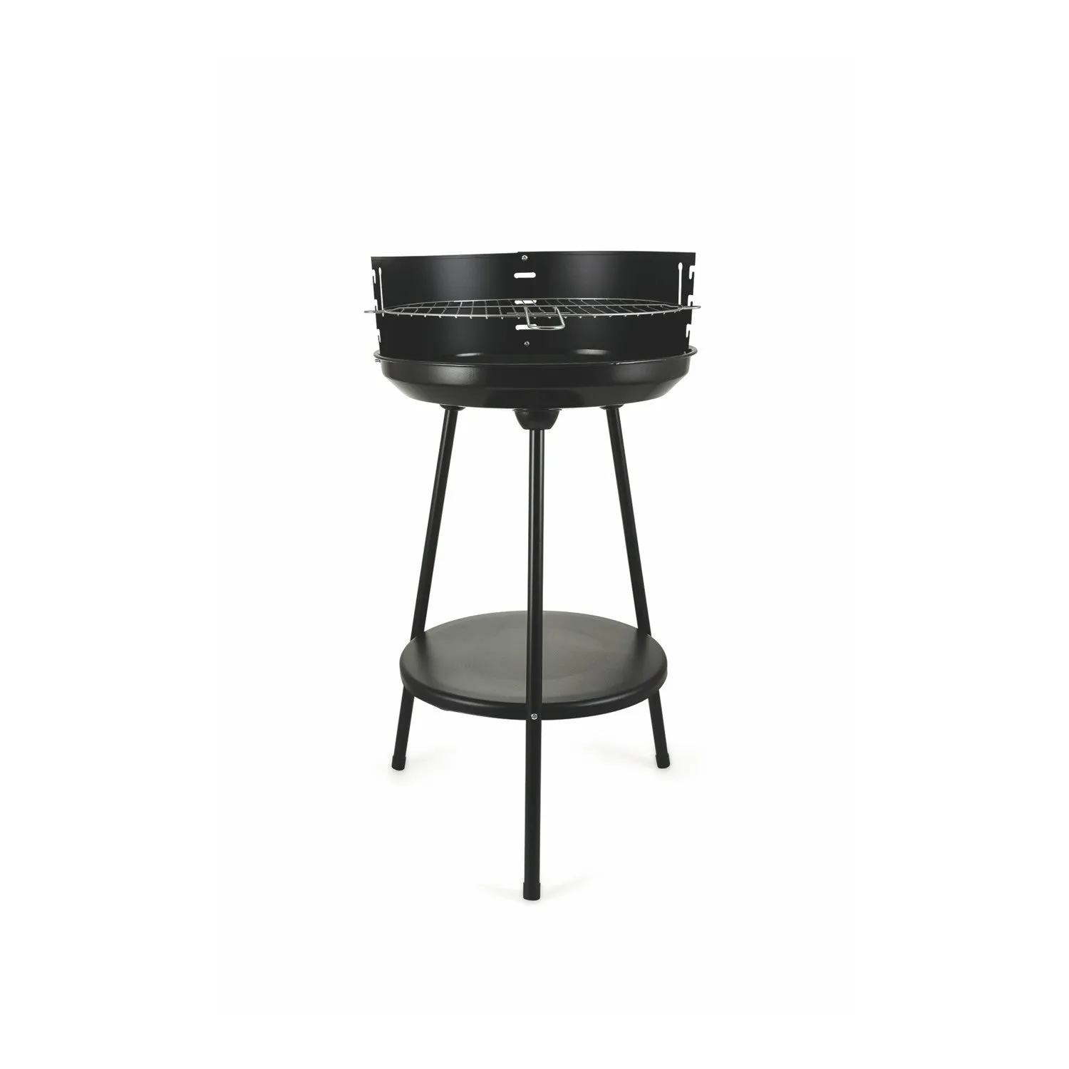 Barbecue Tondo Con Griglia 39cm 44x76x76cm