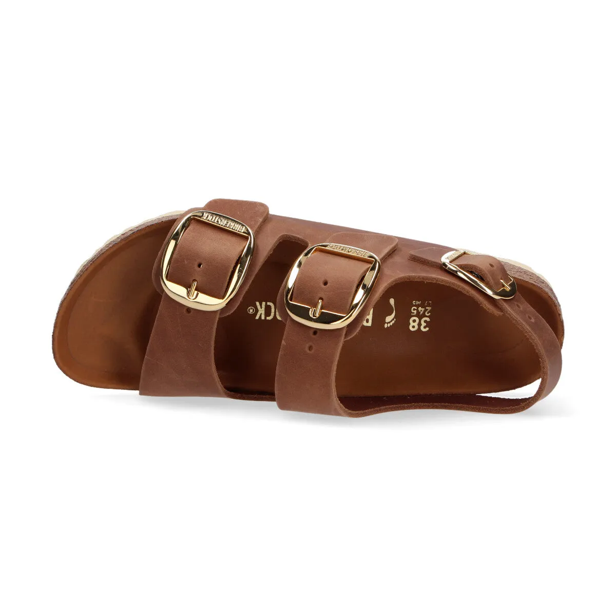 Birkenstock Milano pelle cuoio