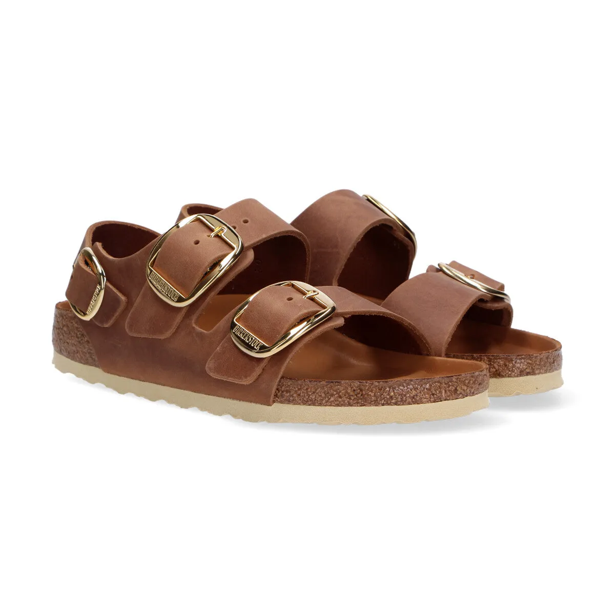 Birkenstock Milano pelle cuoio