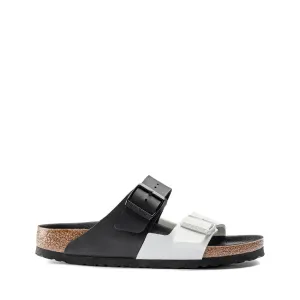 BIRKENSTOCK SANDALO ARIZONA SPLIT 1019712 NERO-BIANCO