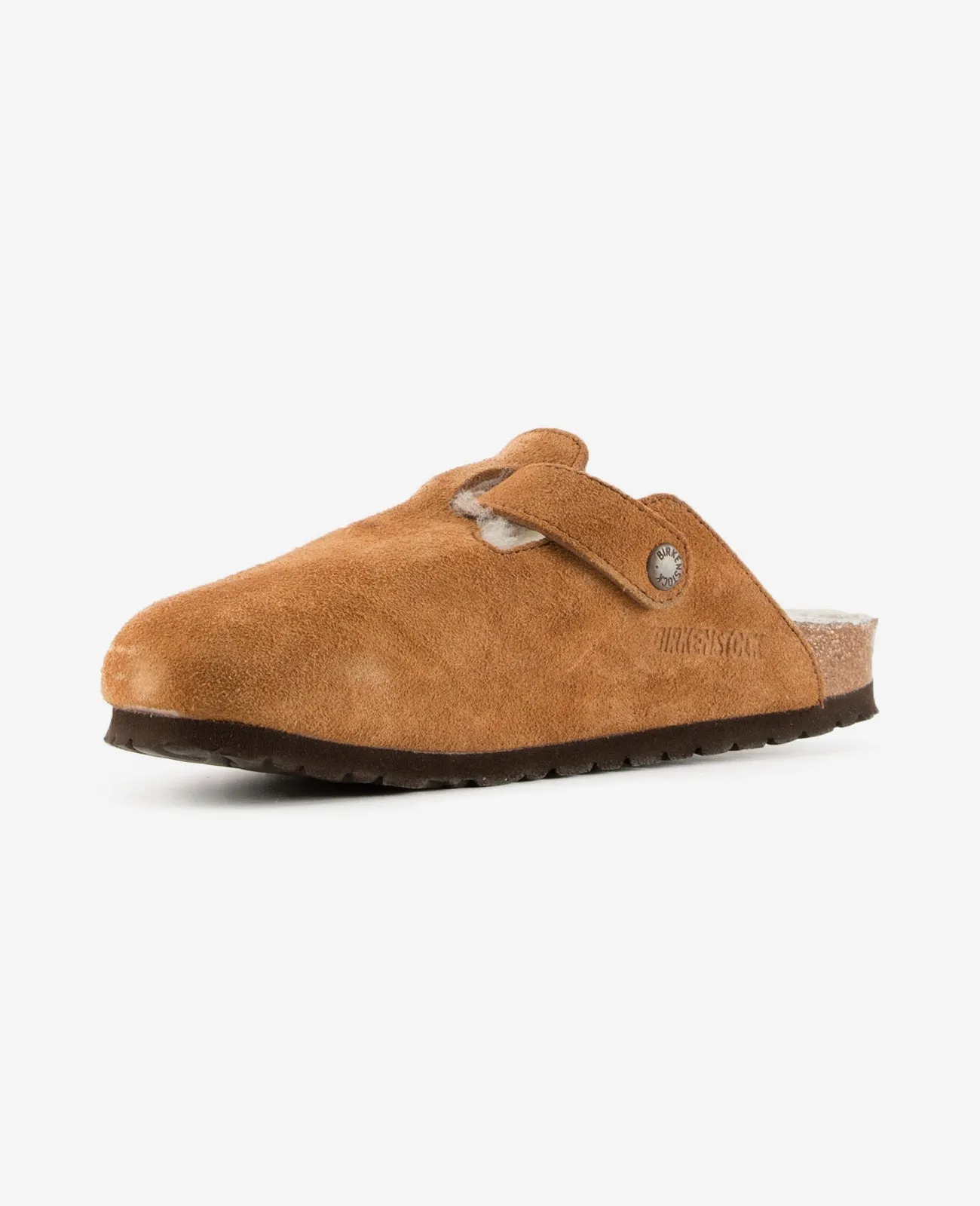 Boston Shearling Suede Mink