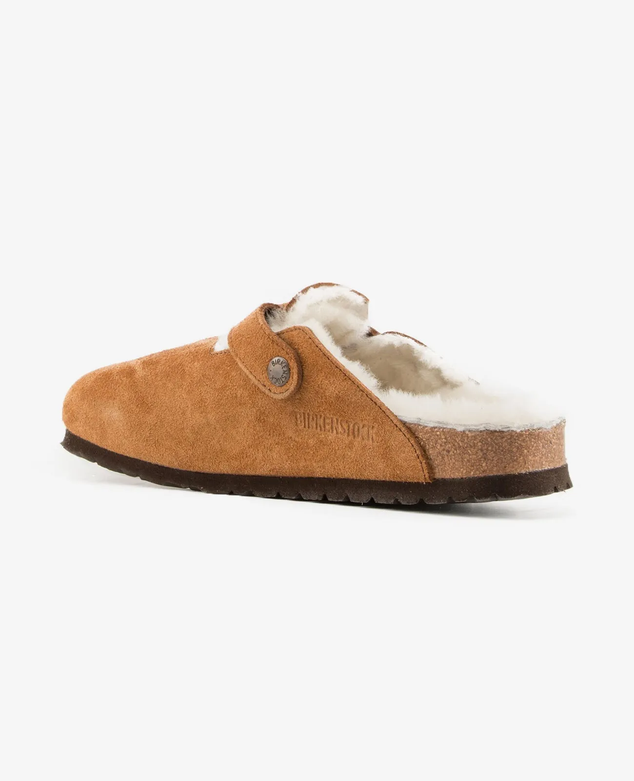 Boston Shearling Suede Mink