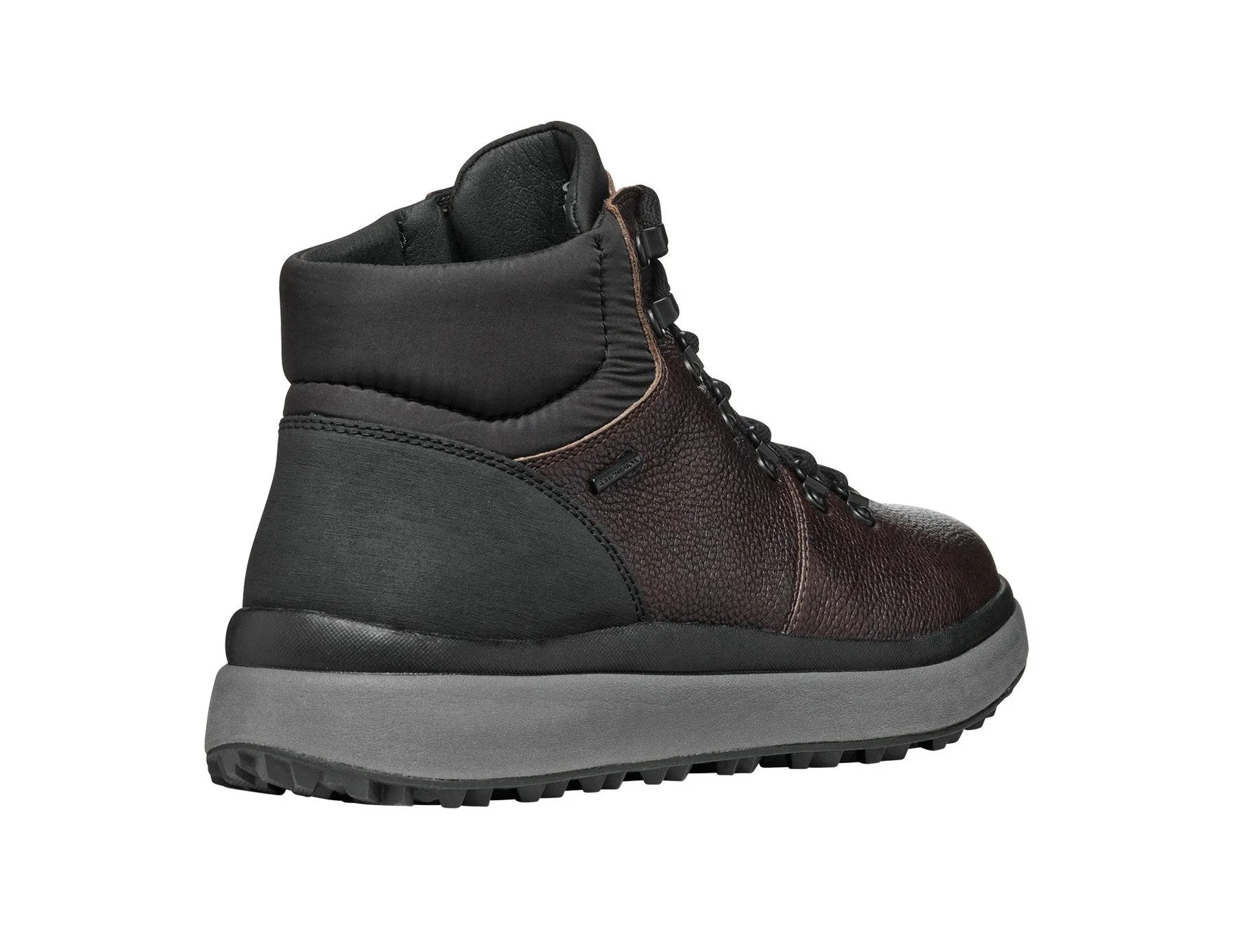 Geox Granito Scarponcini Invernali Amphibiox Waterproof in Pelle