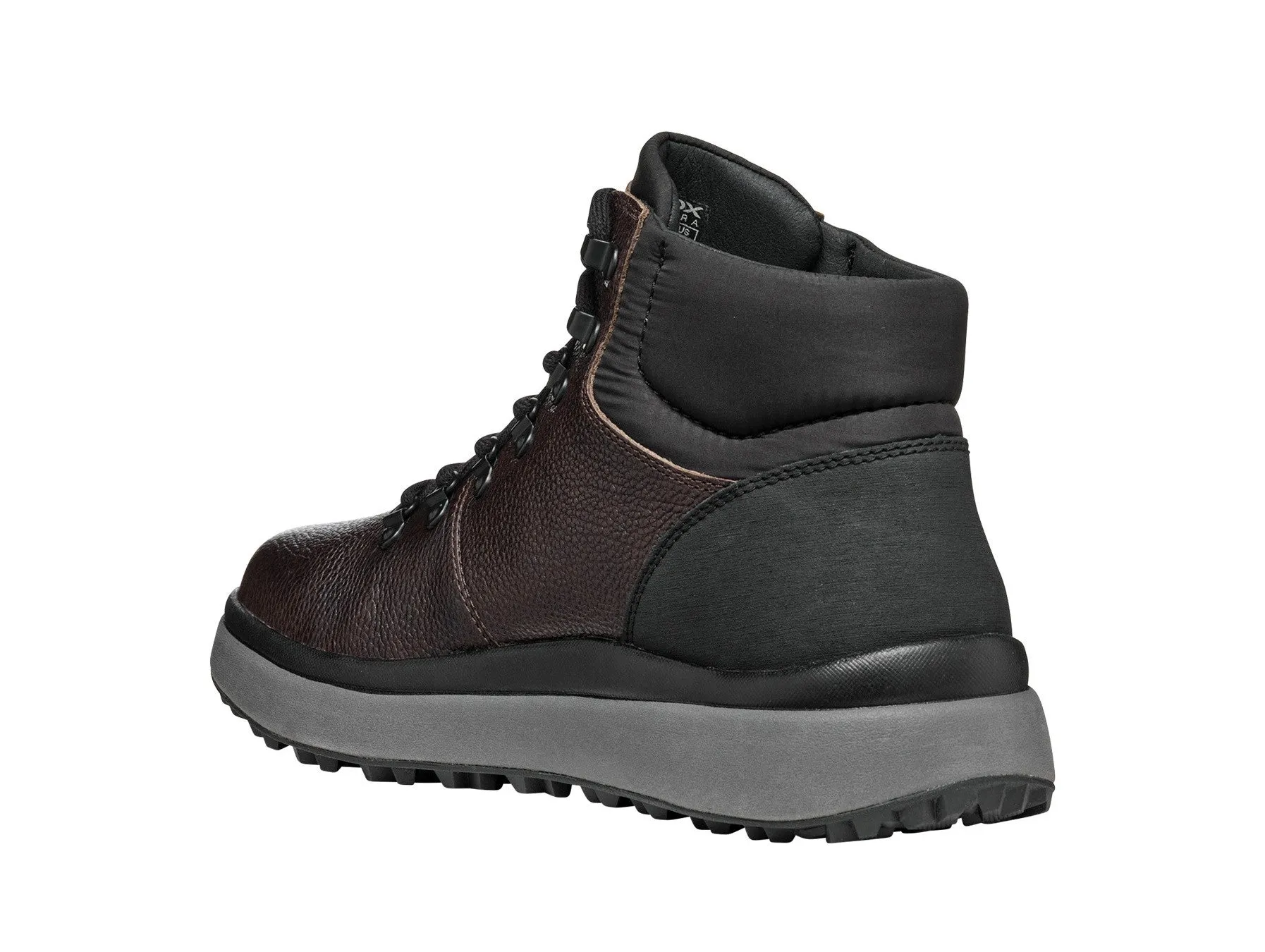 Geox Granito Scarponcini Invernali Amphibiox Waterproof in Pelle