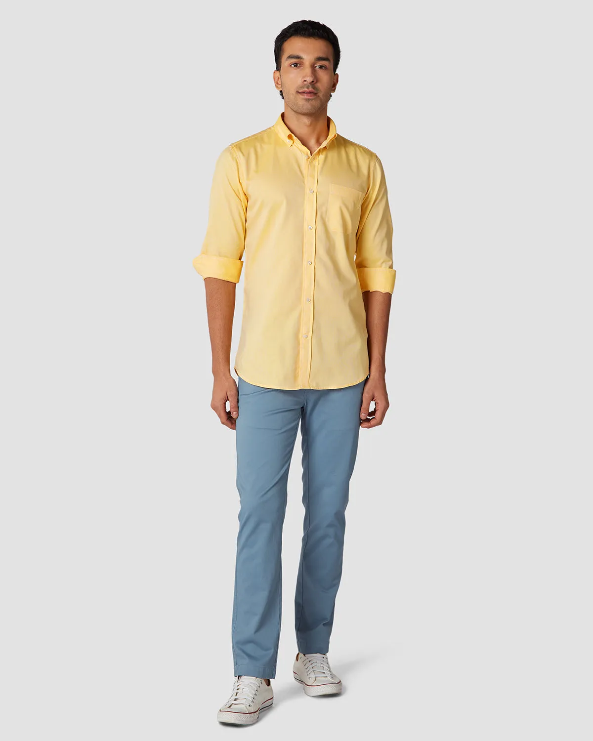 Japanese Canary Royal Oxford Shirt