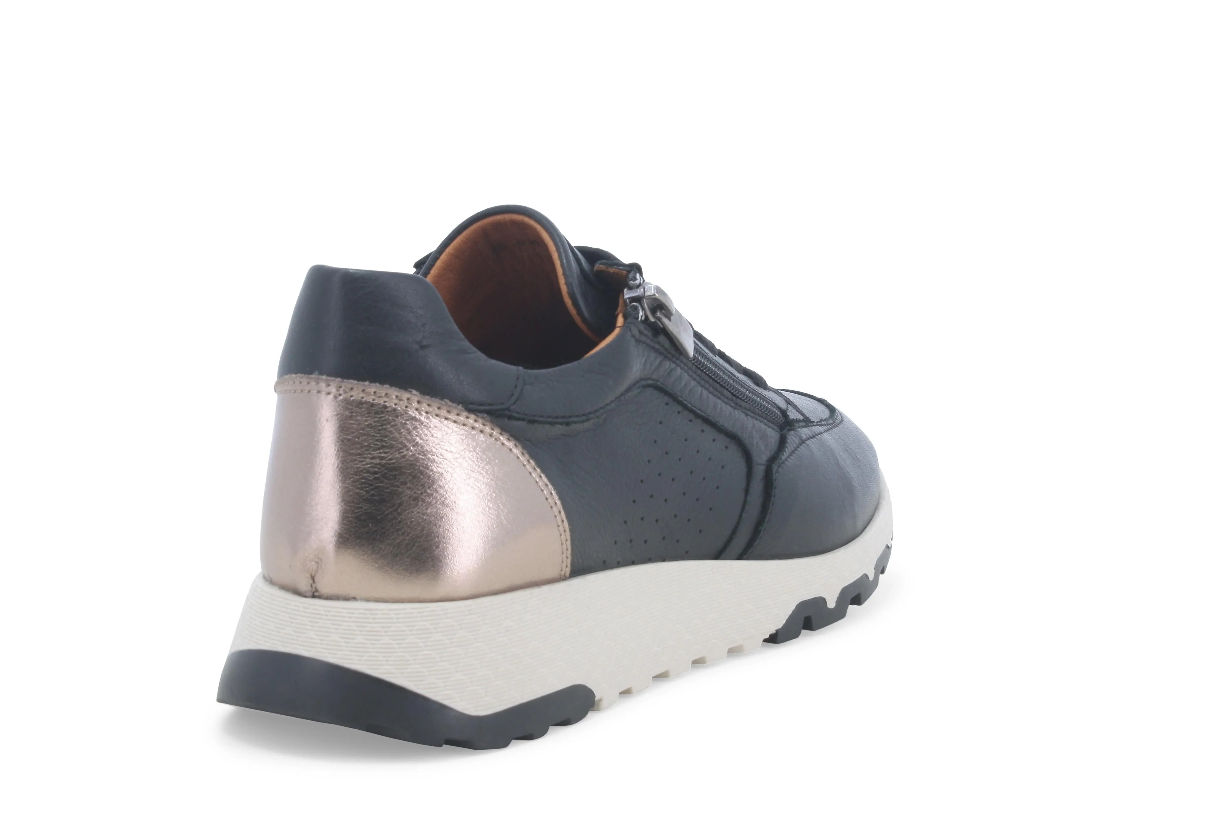 Melluso Sneakers Donna con Cerniera Lampo Tomaia Pelle