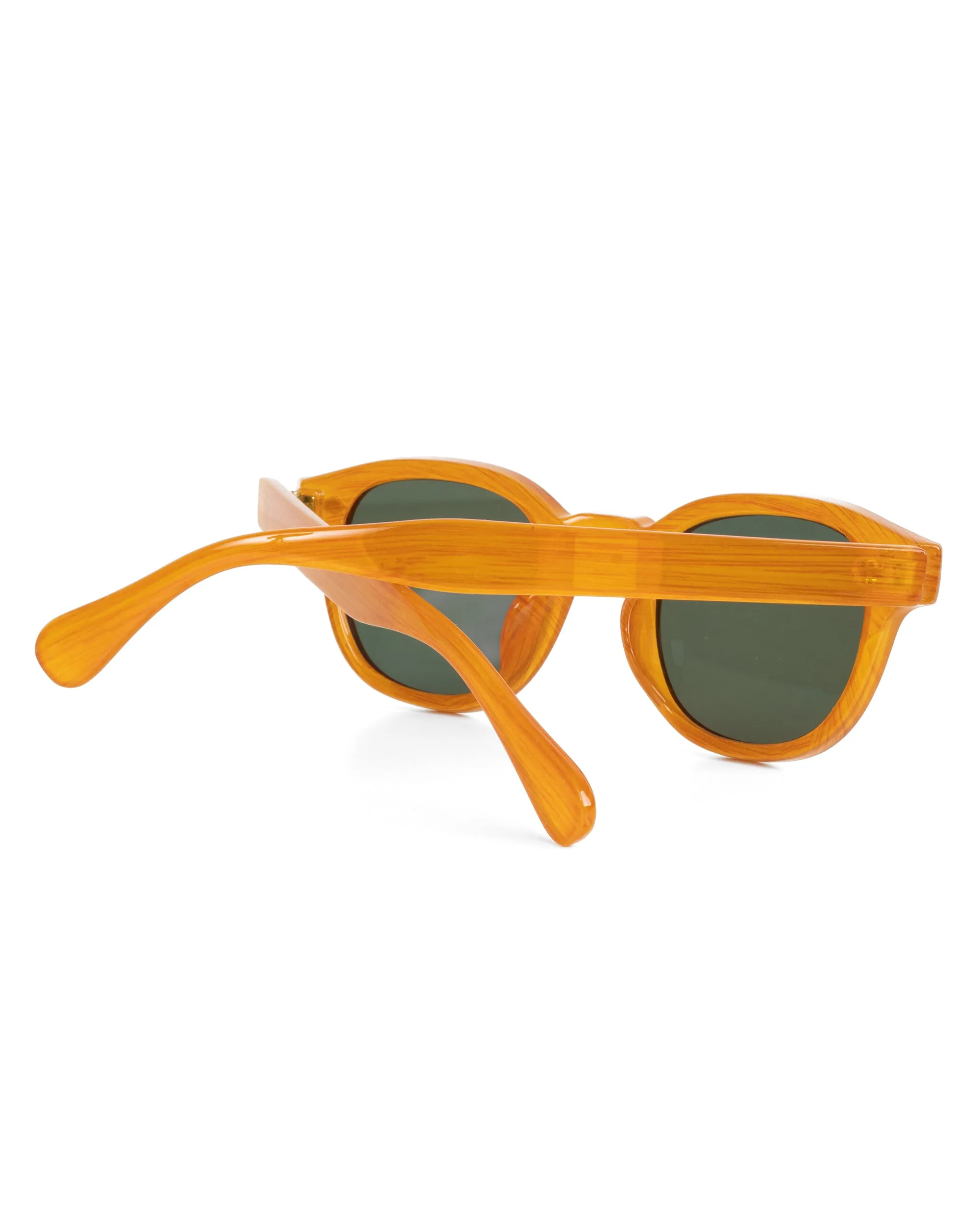 Occhiali da Sole Casual Sunglasses Stile Moscot Uomo Donna Unisex Arancio GIOSAL-OC1072A