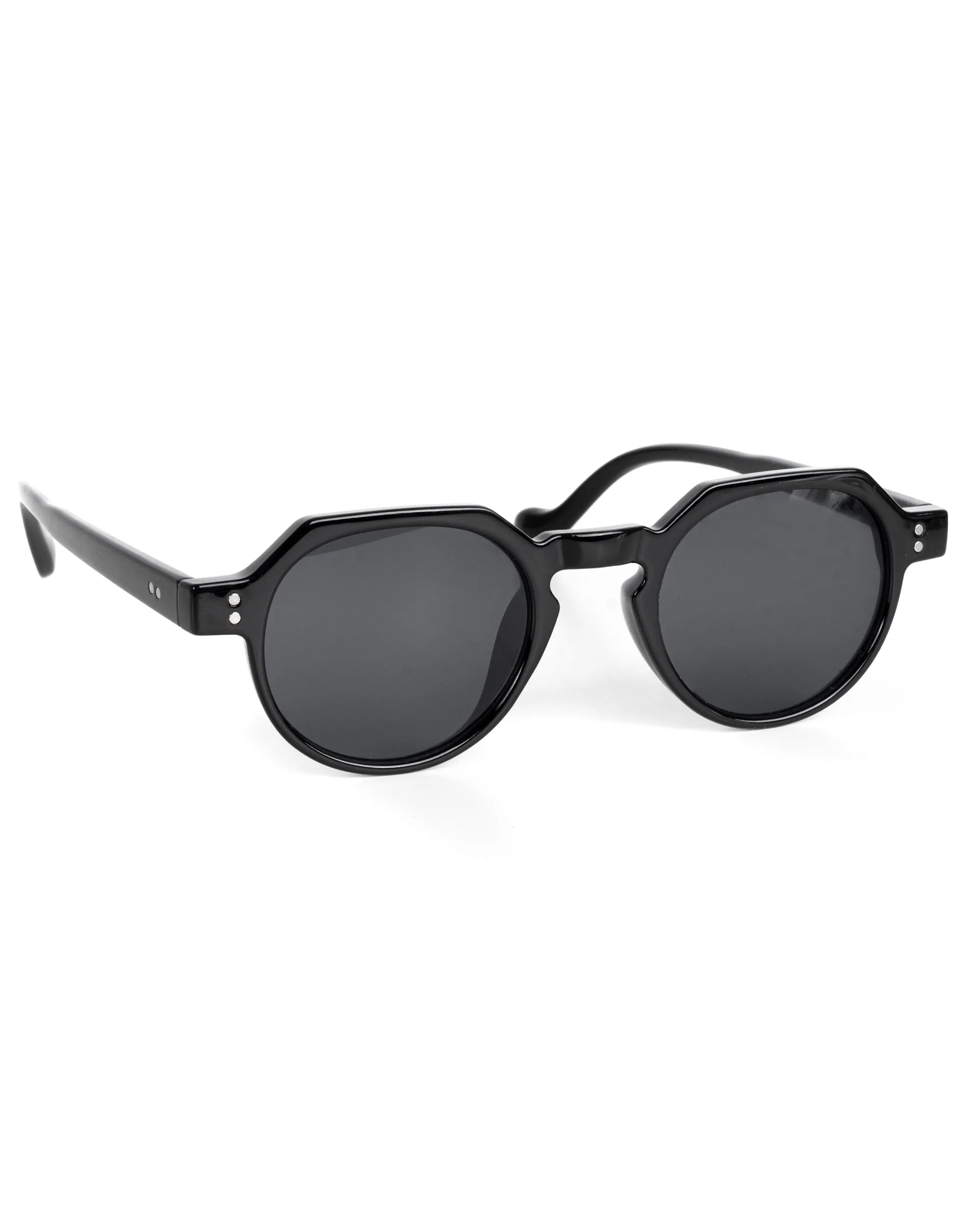 Occhiali da Sole Unisex Casual Sunglasses Uomo Donna Nero GIOSAL-OC1077A