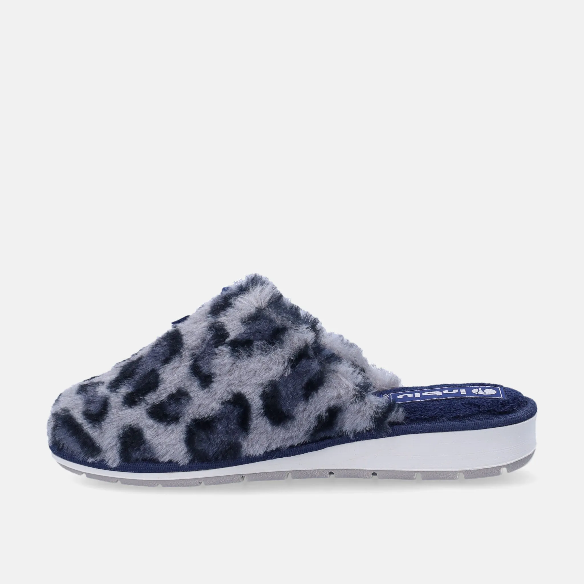 Pantofole donna soffici e leopardate