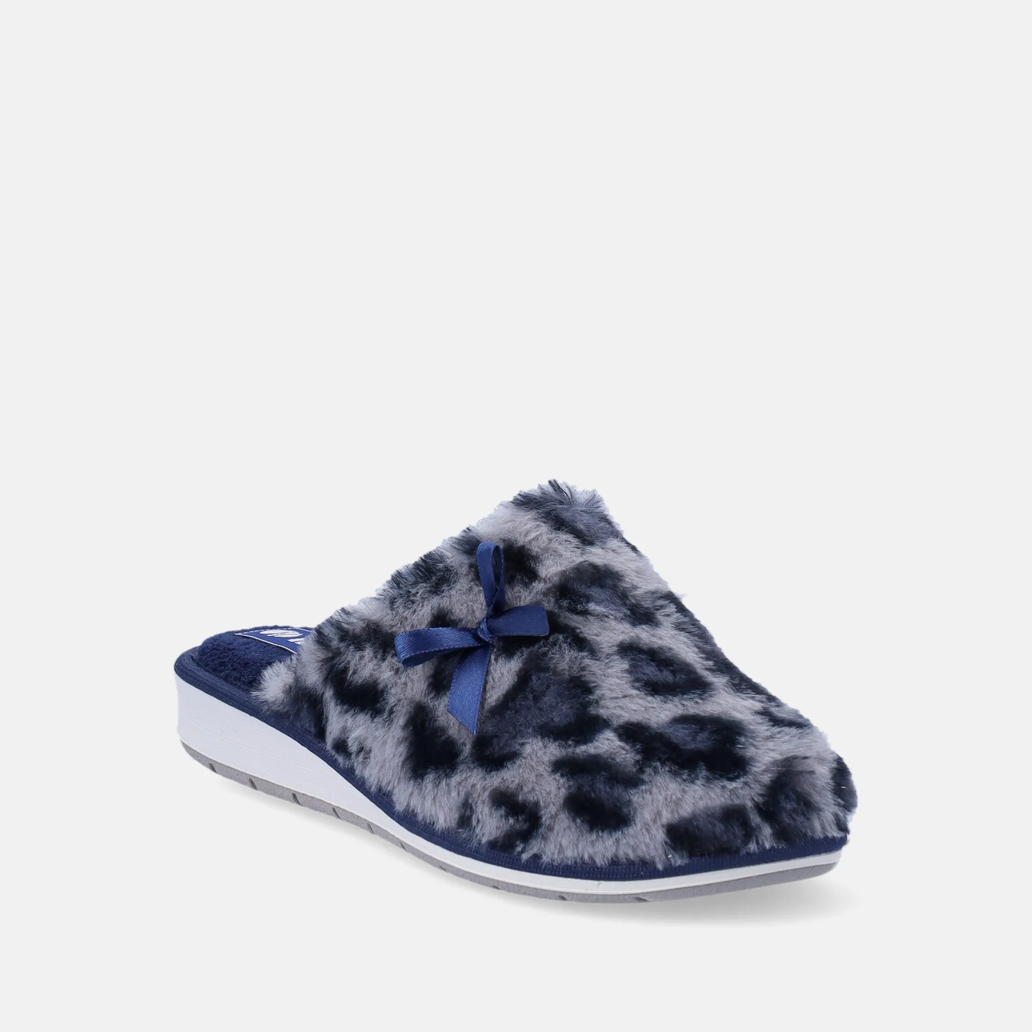 Pantofole donna soffici e leopardate