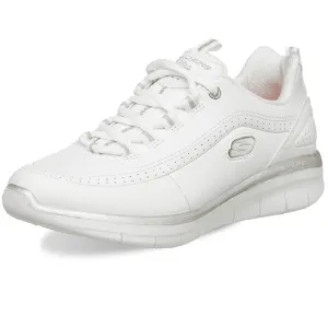 Scarpe da donna SKECHERS art.12363/WSL - sneakers allacciata bianco casual