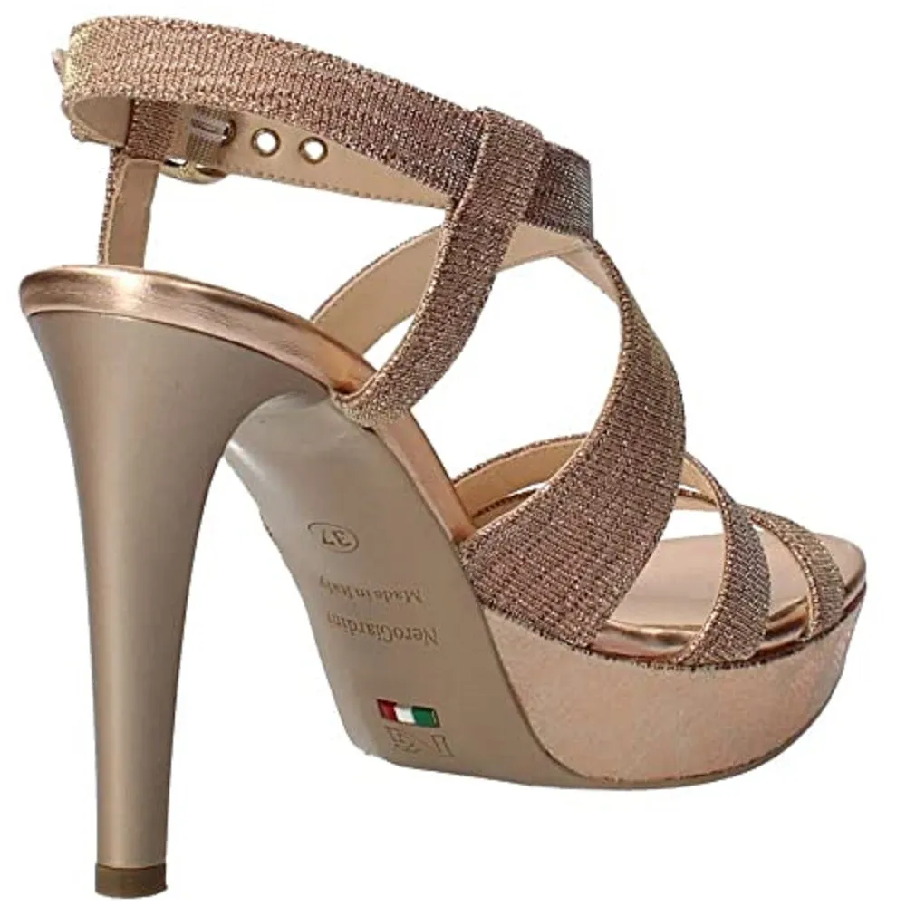 Scarpe donna NEROGIARDINI art. E012830DE 660 sandali con tacco eleganti phard