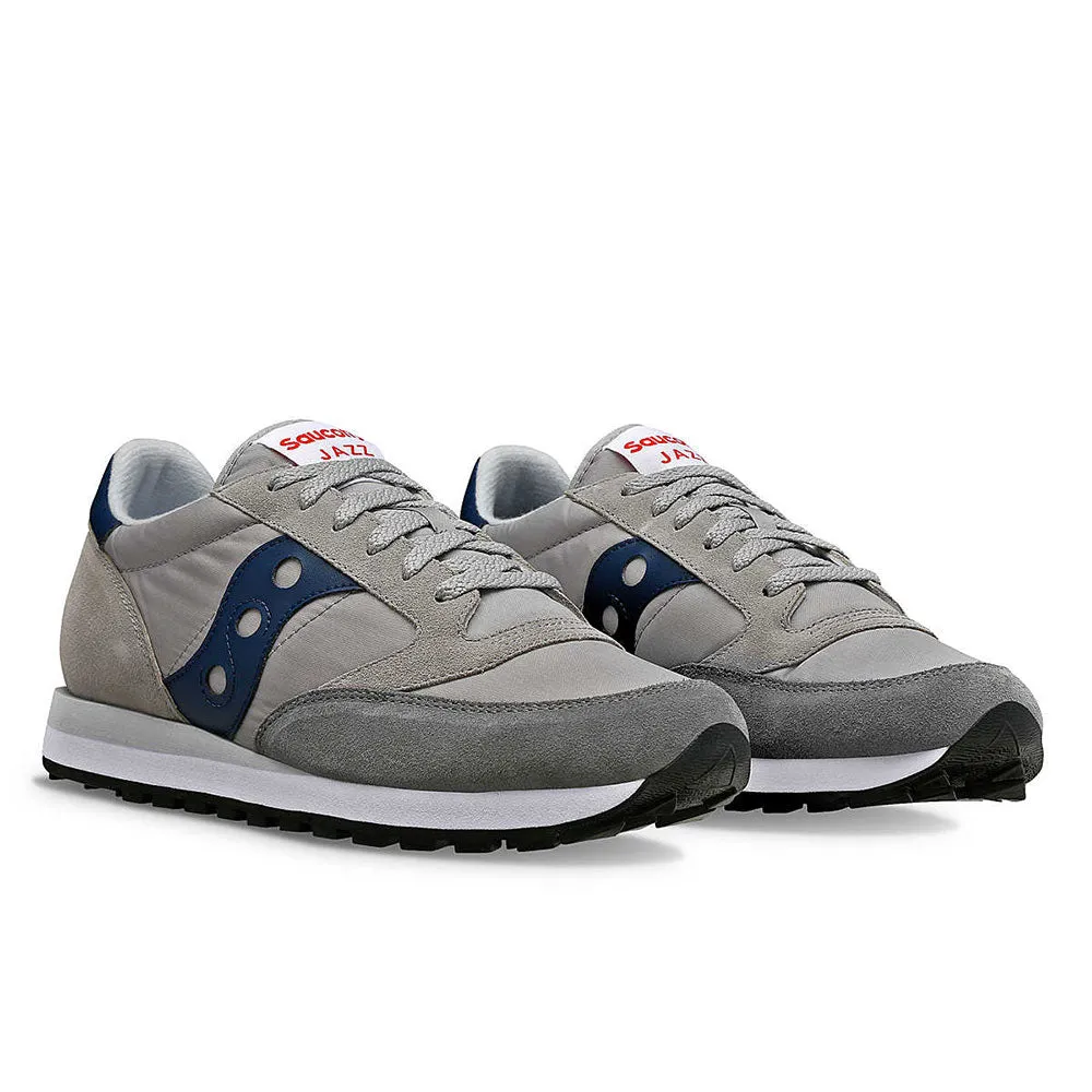 Scarpe Uomo Saucony Sneakers Jazz Original Grey - Navy