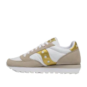 Sneakers Donna Saucony Jazz Original Bianco / Oro