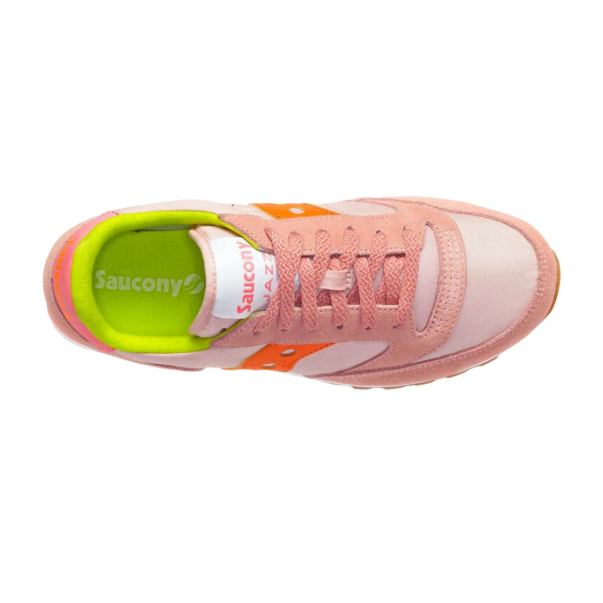 Sneakers Donna Saucony Jazz Original Rosa Salmone / Arancione