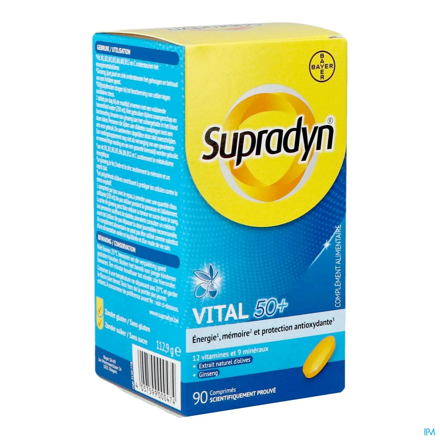 Supradyn Vital 50  Tabletten - Compleet Multivitamine voor Energie en Vitaliteit 50 