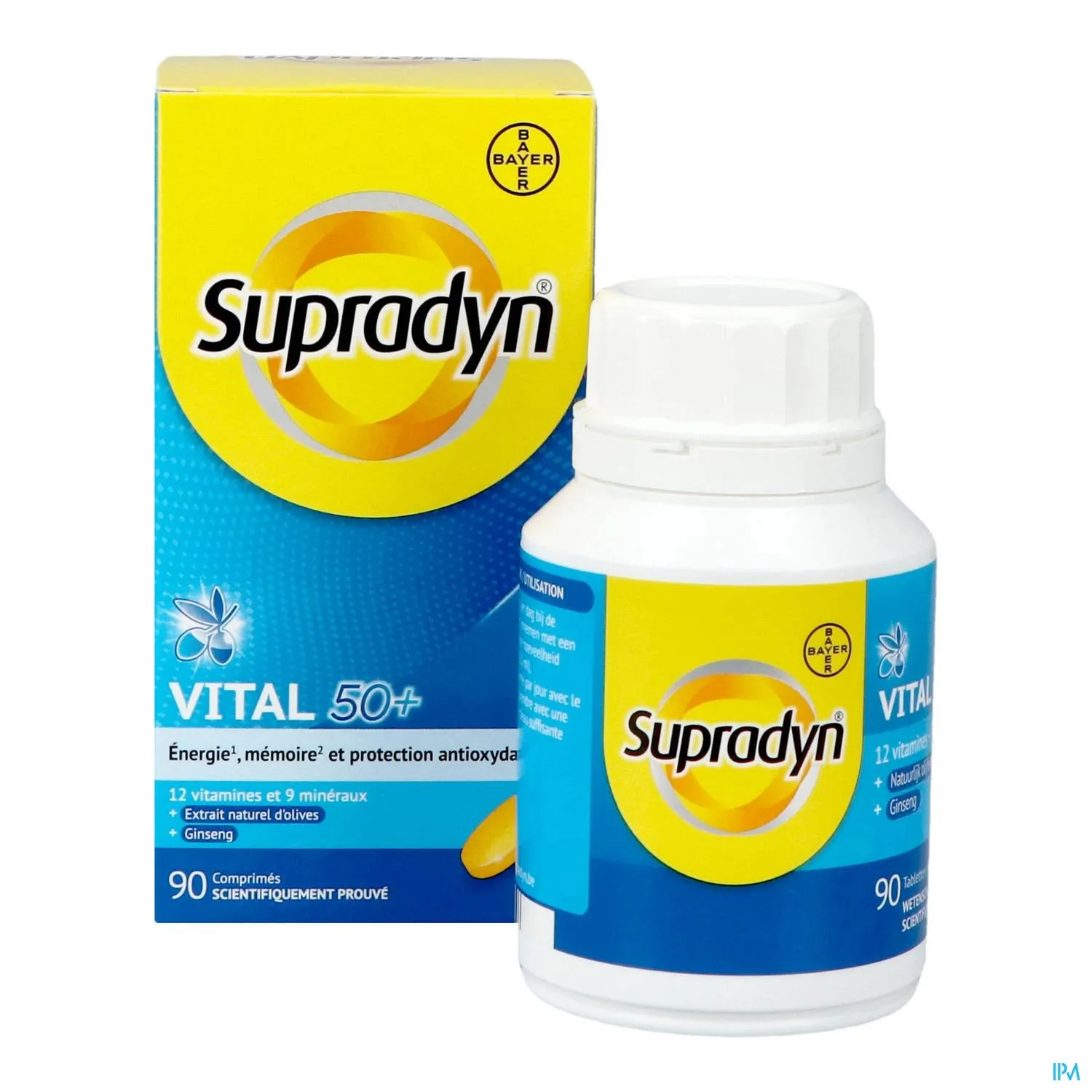 Supradyn Vital 50  Tabletten - Compleet Multivitamine voor Energie en Vitaliteit 50 