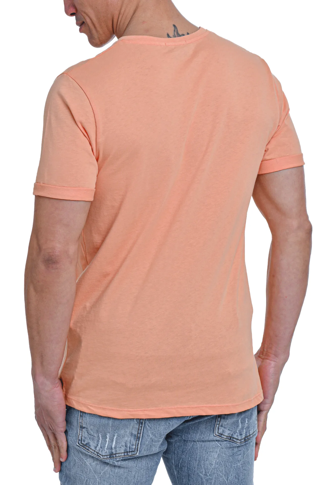 T-Shirt regular DPE 2401 Jersey Albicocca SS24