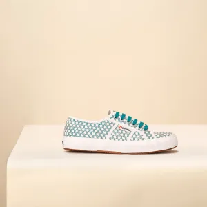 White Superga x Scuderia 1918 Woman