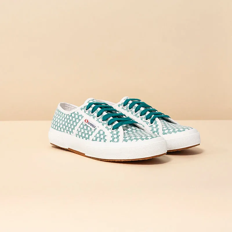 White Superga x Scuderia 1918 Woman